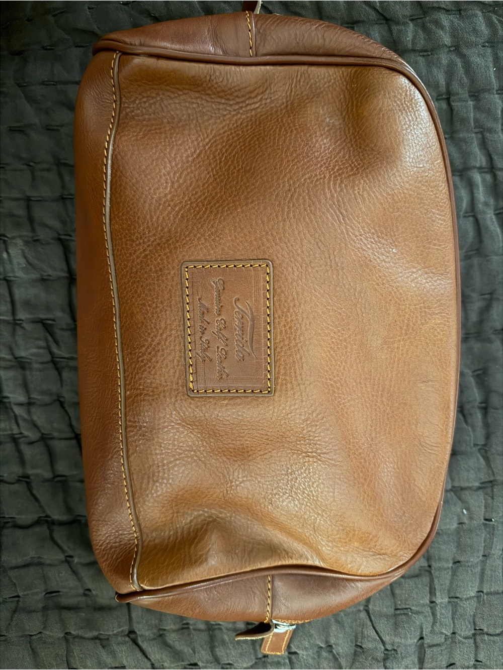 Terrida Calf Leather Bag Tan